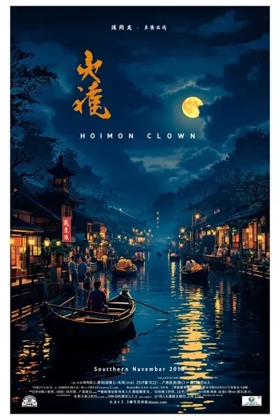 泊月往事 文艺剧情电影海报
